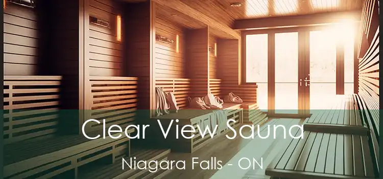 Clear View Sauna Niagara Falls - ON
