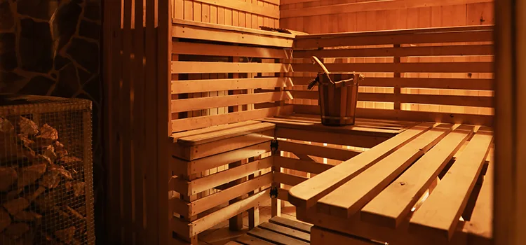 Cedar Wood Sauna Restoration and Refurbishment in Niagara Falls, Ontario