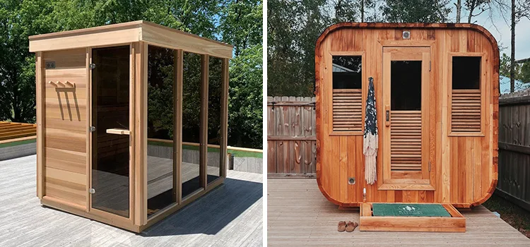 Wood-Fired Cube Sauna Repair in Niagara Falls, ON