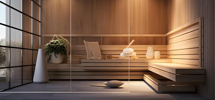 Glass Sauna Door Installation in Niagara Falls, ON