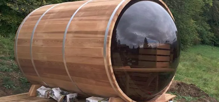 Panorama 4-Person Glass Cabin Sauna Maintenance in Niagara Falls, Ontario