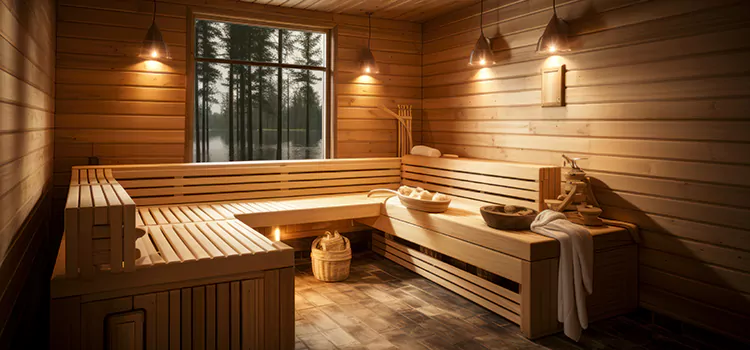 Traditional Sauna Design in Niagara Falls, ON