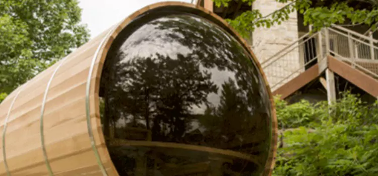 6 Person Panoramic View Sauna Maintenance and Installation in Niagara Falls, ON