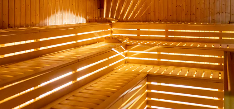 Renovation of Sauna for Gym in Niagara Falls, Ontario