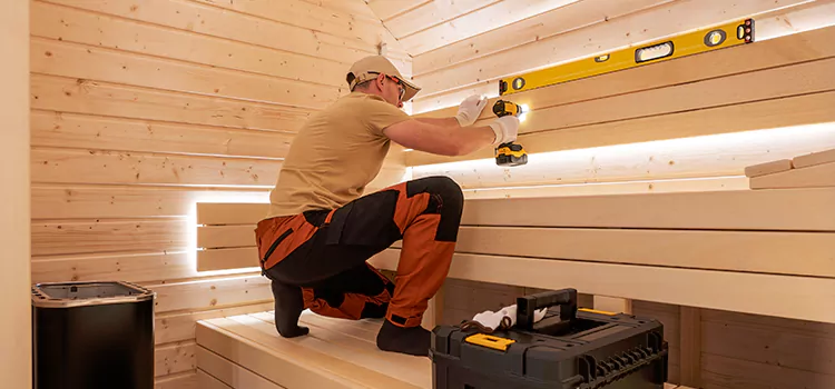 Outdoor Sauna Installation Service in Niagara Falls, ON