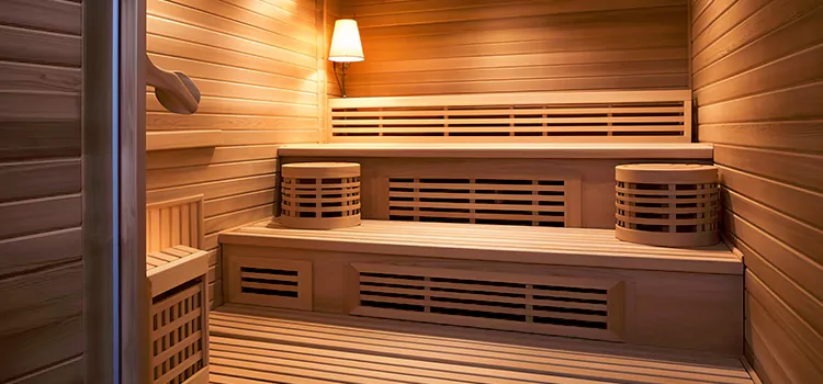 Outdoor Sauna Setup in Niagara Falls, ON