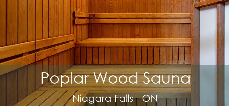  Poplar Wood Sauna Niagara Falls - ON